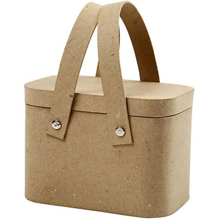 Objekten zum Dekorieren / objects for decorating Panier pique-nique, taille 15,1 x10x10, 9 cm, 1 pc.