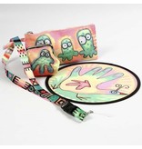 Objekten zum Dekorieren / objects for decorating 1 pencil bag, 23x11 cm, to decorate, paint and decorate.