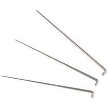 Filtning nåle, 7,5 cm, fine, medium, grove, 3 assorterede