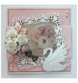 Joy!Crafts und JM Creation Punching and embossing template: Swan