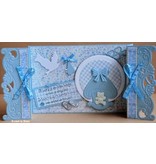 Marianne Design Ponsen en embossing sjabloon: Cradle