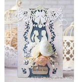 Spellbinders und Rayher Punching and embossing Template: Intricate Borders