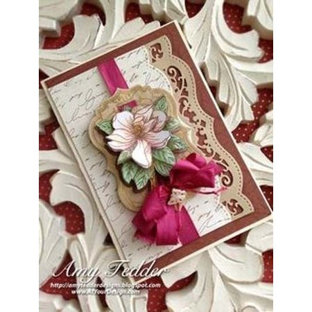 Spellbinders und Rayher Punzonatura e goffratura Template: intricato frontiere