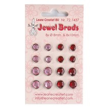 Jewels Brads, Bordeaux / Lyserød