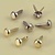 Crealies und CraftEmotions 18 small brads