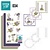 Komplett Sets / Kits Stitch e Thu 34, Flores do campo