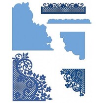 NEW: punching and embossing stencils Heartfelt