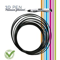 3D Pen filament, 5M, svart