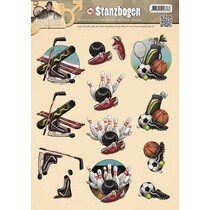 Die cut sheets, Men designs