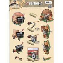 Die cut ark, Mænd designs