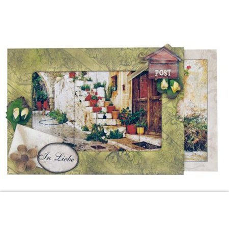 KARTEN und Zubehör / Cards 5 tarjeta deslizante + 5 sobres!
