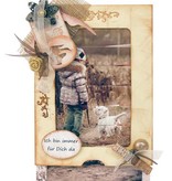 KARTEN und Zubehör / Cards 5 tarjeta deslizante + 5 sobres!