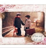 KARTEN und Zubehör / Cards 5 tarjeta deslizante + 5 sobres!