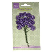 Mini-roosjes, donkere lavendelkleur