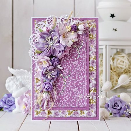 Marianne Design Mini-ornamenti, colore lavanda scuro