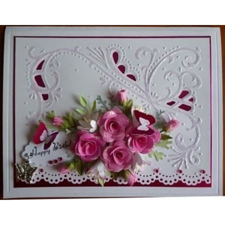 Marianne Design Rose Bud felroze