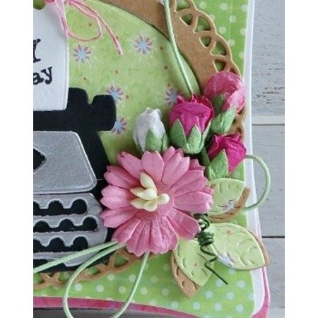 Marianne Design Rose Bud rosa brilhante