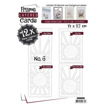 Card layout med solopgang og solnedgang Setting