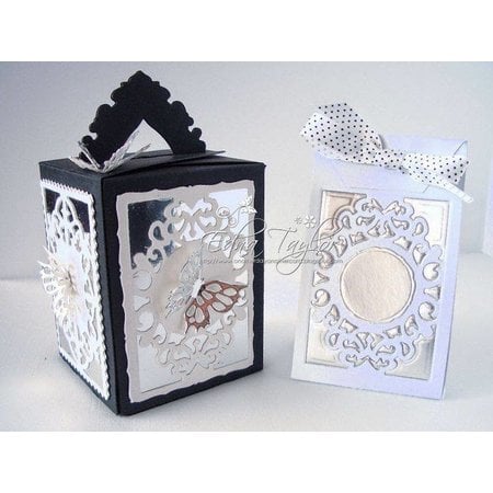 TONIC SET Tonic, punching and embossing stencils, Box + 4 Christmas frame!