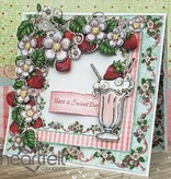 Heartfelt Creations aus USA NIEUW: Complete "Berry Cafe" Collection: 10 ARTIKEL!