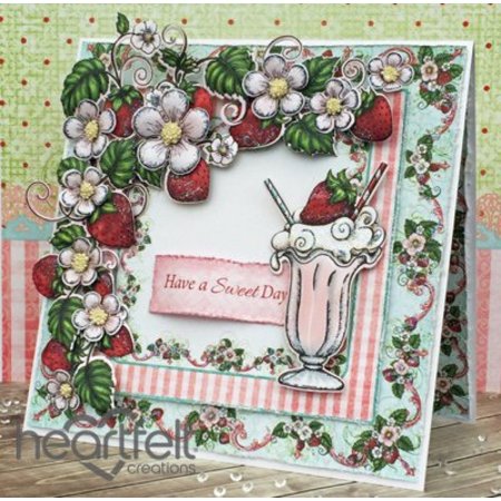 Heartfelt Creations aus USA NUOVO: Complete Collection "Berry Cafe": 10 ARTICOLO!