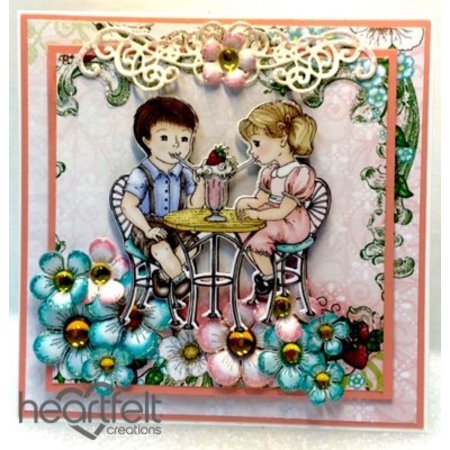 Heartfelt Creations aus USA NUOVO: Complete Collection "Berry Cafe": 10 ARTICOLO!