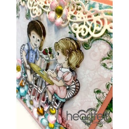 Heartfelt Creations aus USA NEU: Komplettes "Berry Cafe" Collection: 10 ARTIKEL!