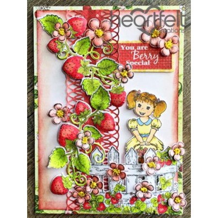 Heartfelt Creations aus USA NYHED: Complete "Berry Cafe" Kollektion: 10 ARTIKEL!