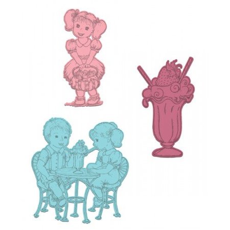 Heartfelt Creations aus USA NUOVO: Complete Collection "Berry Cafe": 10 ARTICOLO!