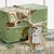 Embellishments / Verzierungen 24 Angelo, di legno, 6 diversi