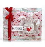 Crafters Company: BeBunni Stempel Rubber zegel, BeBunni Thema: Love