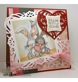 Crafters Company: BeBunni Stempel Rubber stamp, BeBunni Theme: Love