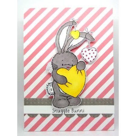 Crafters Company: BeBunni Stempel Rubber zegel, BeBunni Thema: Love