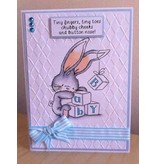Crafters Company: BeBunni Stempel timbro di gomma, BeBunni Tema: bambino