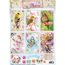 A4 Gestantzte Bilderbogen, droomachtige beelden