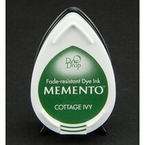 dewdrops Memento carimbar InkPad tinta cottage Ivy