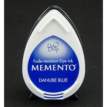 gocce di rugiada MEMENTO timbro a inchiostro InkPad-Danubio Blu