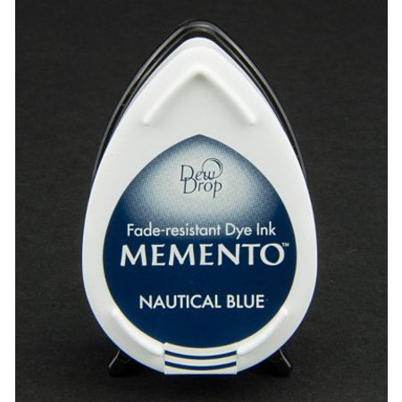 FARBE / INK / CHALKS ... MEMENTO DewDrops Stempeltinte, InkPad-Nautical Blue