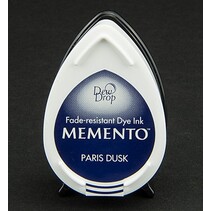 MEMENTO dauwdruppels stempel inkt Inkpad-Paris Dusk