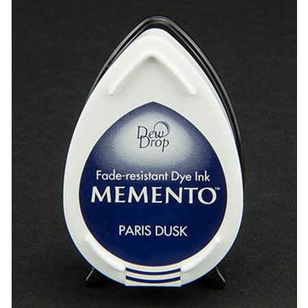 FARBE / INK / CHALKS ... dewdrops MEMENTO timbre encre InkPad-Paris Crépuscule