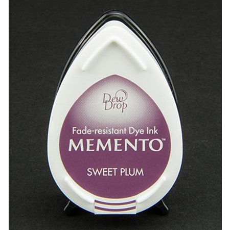 FARBE / INK / CHALKS ... gocce di rugiada MEMENTO timbro a inchiostro InkPad-Sweet Plum