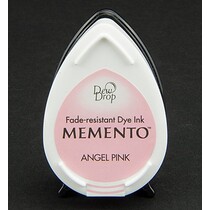 dewdrops Memento carimbo a tinta InkPad Angel-de-rosa