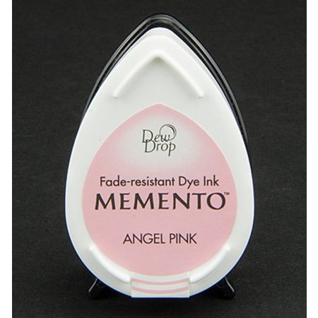 FARBE / INK / CHALKS ... dewdrops Memento carimbo a tinta InkPad Angel-de-rosa
