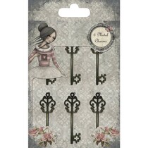 Embellishments: key, Santoro Mirabelle