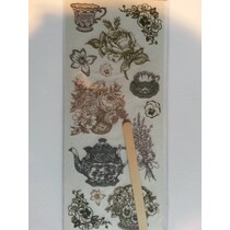 Rub On Transfer designs, 12 motifs