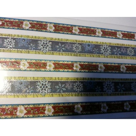Sticker Glitter Fabric Trims lim