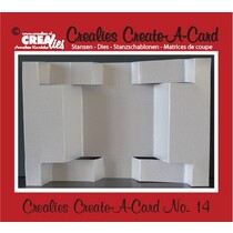 Crealies criar um cartão no. 14 para cartões perfurados