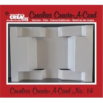 Crealies Créer une carte no. 14 pour cartes perforées