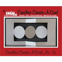 Crealies Create A Card no. 15 for punch card