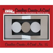 Crealies Create A Card no. 15 Stanz für Karte